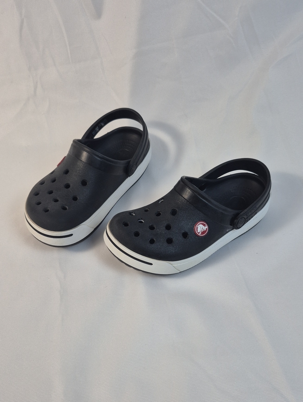Crocs Crocband Black Clogs Youth Size 12 C 13 Classic Unisex Kids